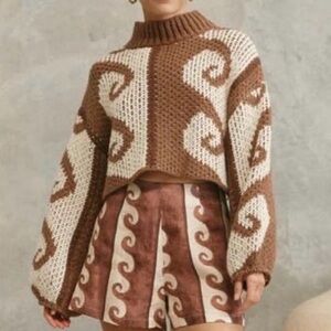 VRG GRL Arizona Cropped Knit Jumper | Size S